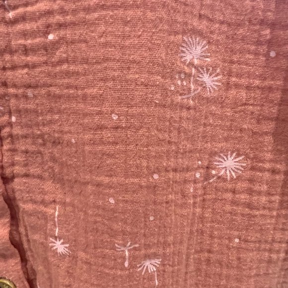 Pink Jo Fresh dress 100% cotton - looks like linen - Picture 2 of 3